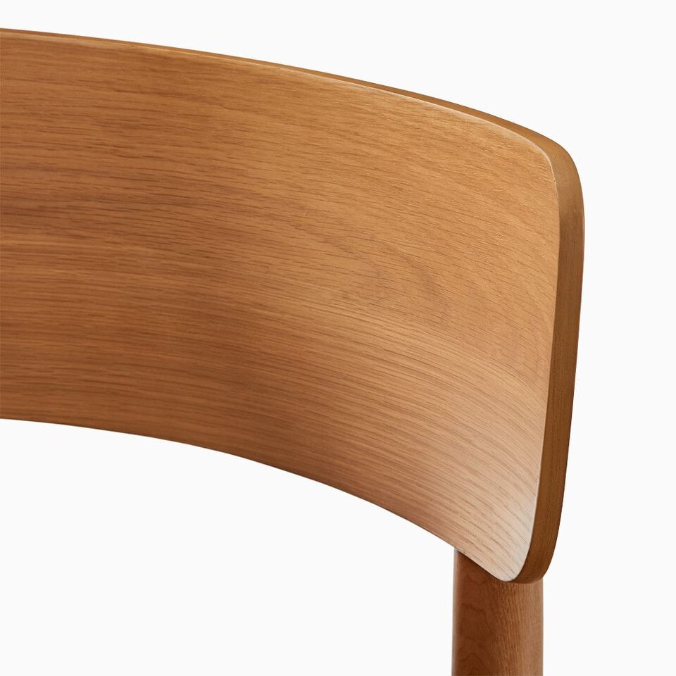 Lalia Leather Dining Chair West Elm Australia